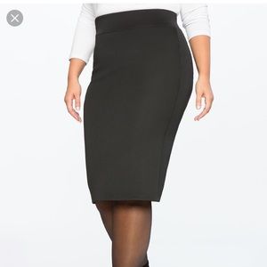 NWT Eloquii Black Pencil Skirt